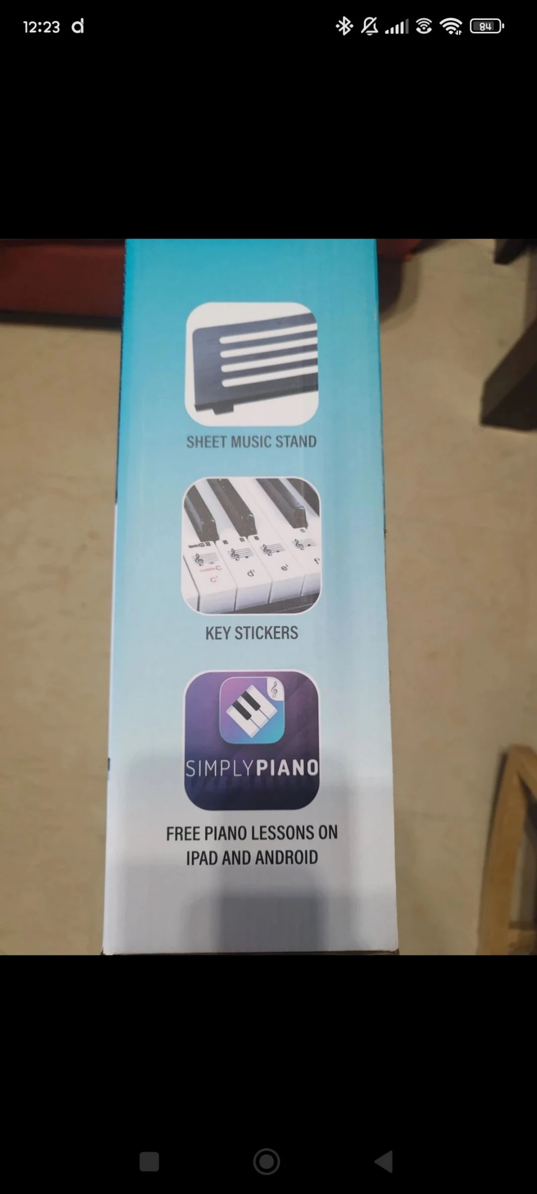 Teclado RockJam RJ640 con accesorios – photo 5